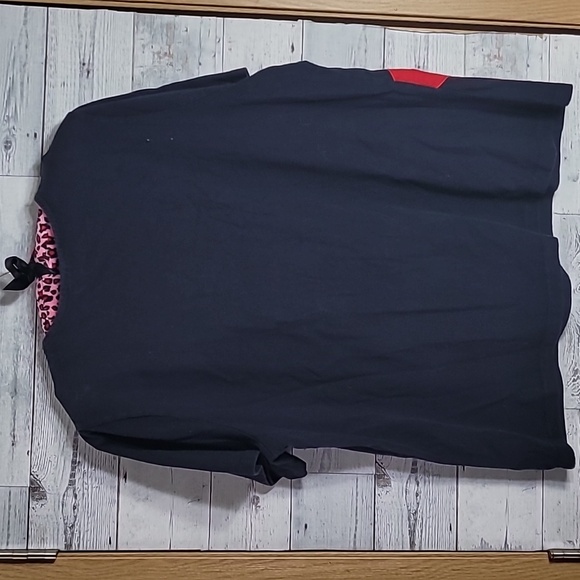 Vintage Karen Scott Stars Americana V Neck Tshirt Sz 1X - Picture 4 of 7